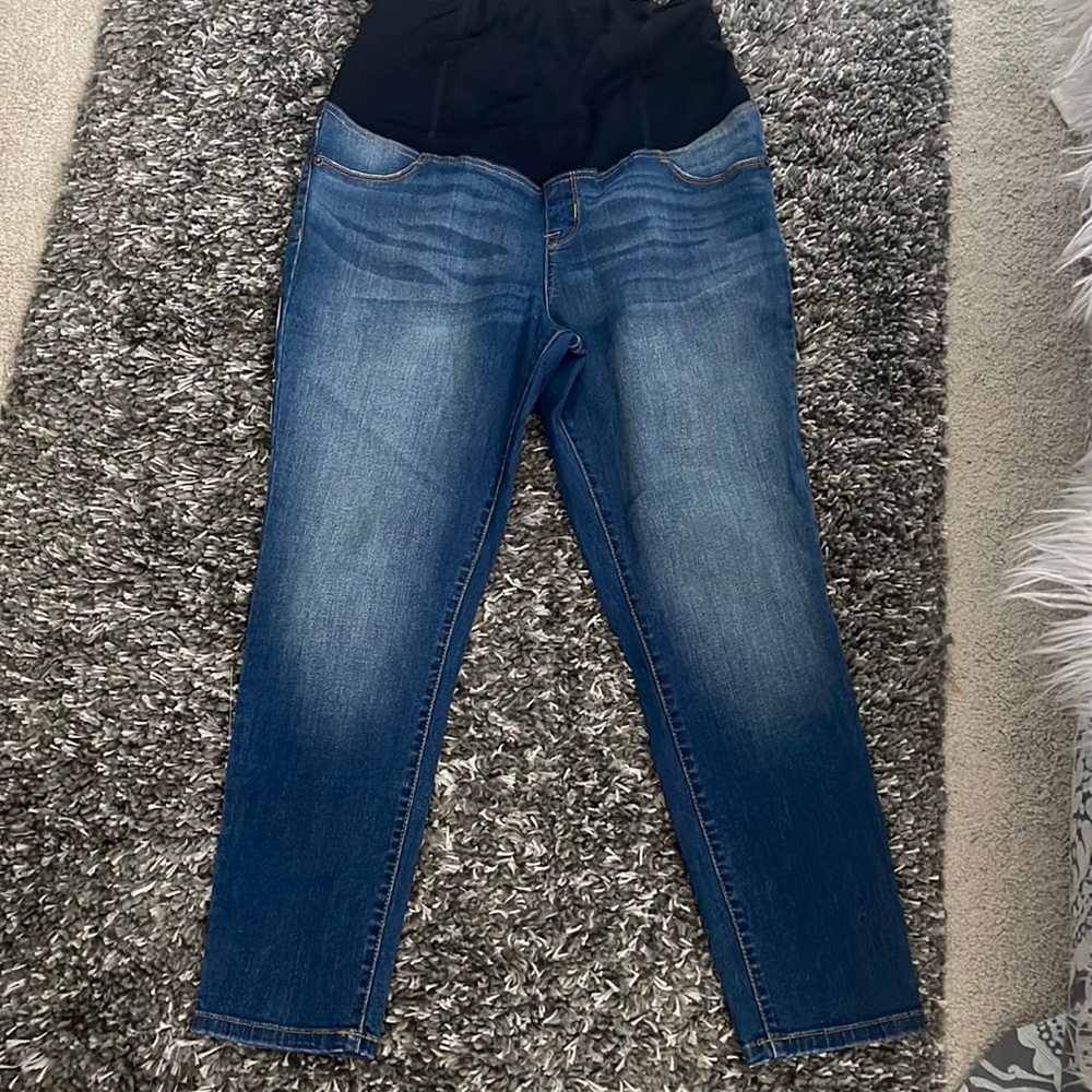 NWT Isabel maternity skinny crop jeans